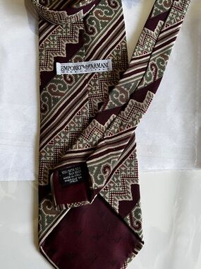 Vintage Emporio Armani Silk Men’s Necktie